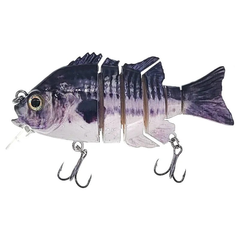 Fishing line cast control-Magbay Lures Mangrove Mauler Jointed Shallow Square Bill Crankbait 4"