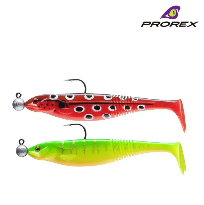 Fishing tackle stackable grip-New Daiwa Prorex Classic Shad DF Pre-Rigged Pike Lures - Kit 1 - 16750-001