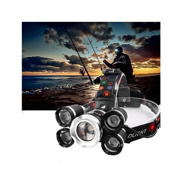 Fishing chair adjustable-Fishing head light