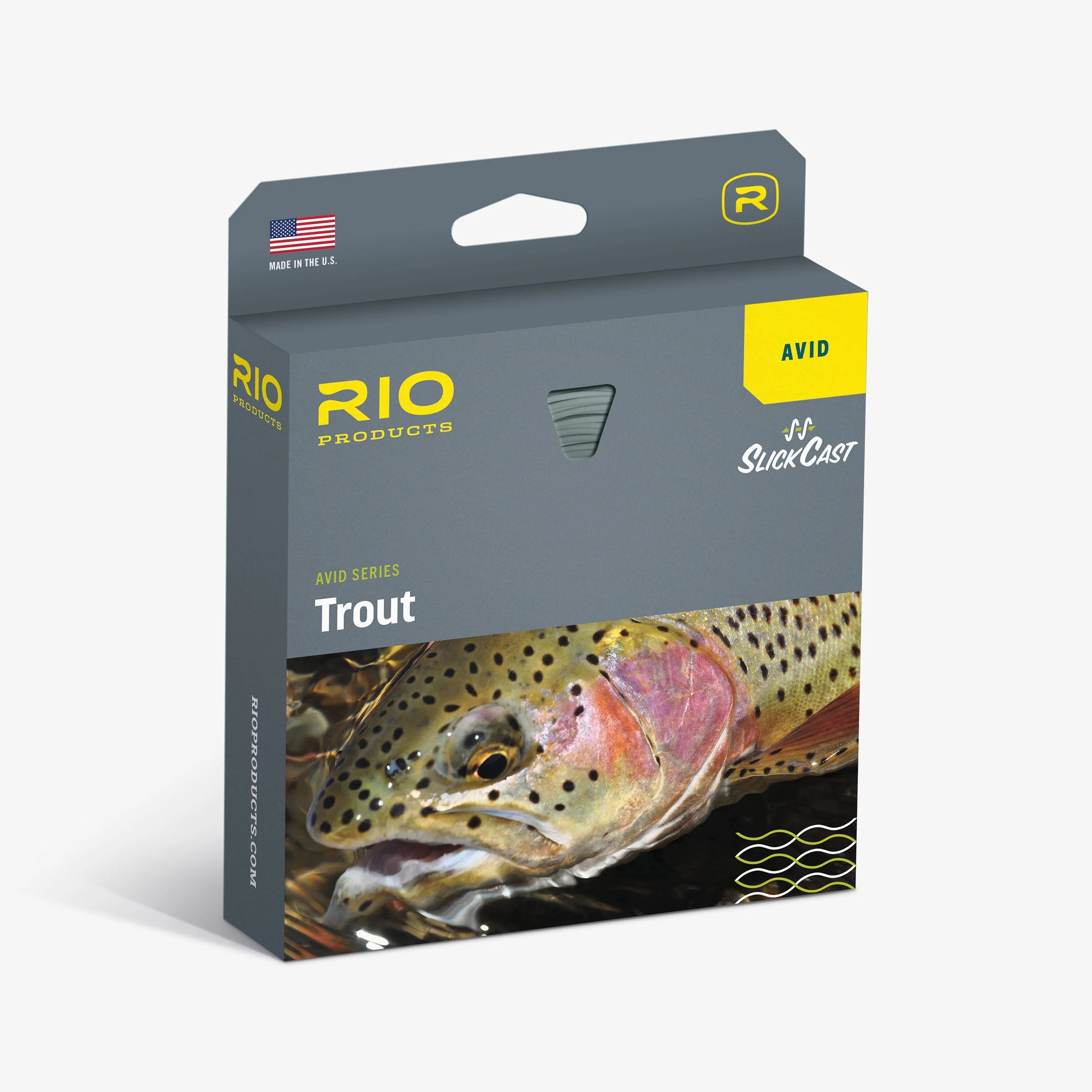 Fishing line cast reach-Rio Avid Gold