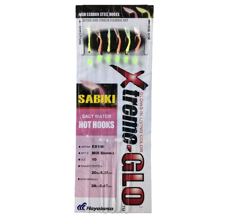 Fishing line high steady-Hayabusa Sabiki Bait Jig EX100 Size 10