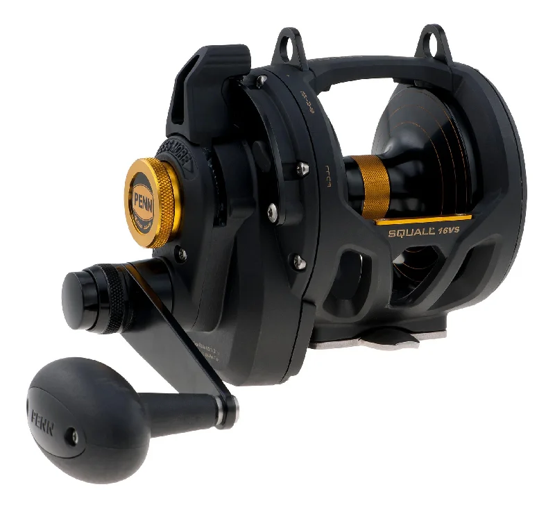 Fishing rod boat balance-Squall® Lever Drag 2-Speed Conventional Reel