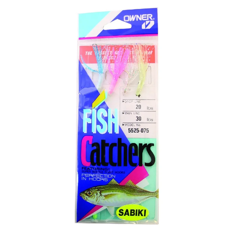 Fishing rod padded sleeve-Owner Sabiki Fish Catchers Squid