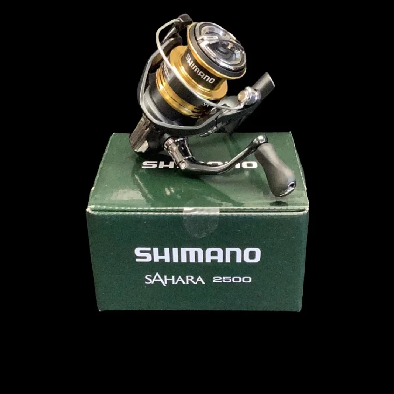 Fishing reel lightweight drag-Shimano SH2500FJ Sahara 2500 Spinning Reel, Front Drag, 4BB +