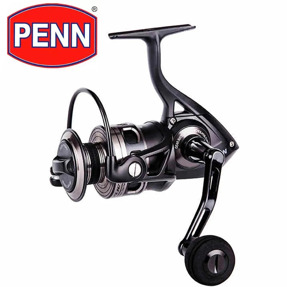 Fishing line cast power-100% Original PENN Conflict fishing reel CFT 2500-8000 Full Metal Body sea fishing Spinning reel Anti-Reverse lightweight design