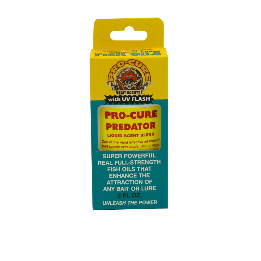 Fishing tackle rigid balance-Pro-Cure Predator Liquid Bait Oil 2oz.