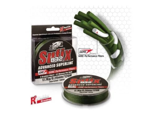 Fishing line knot glide-Sufix 832 Braid 30lb Line Low-Vis Green 3500 Yds 660-430G