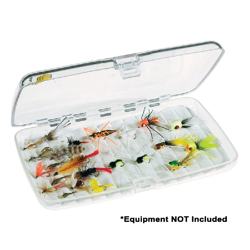 Fishing hook durable control-Plano Guide Series Fly Fishing Case Large - Clear [358400]