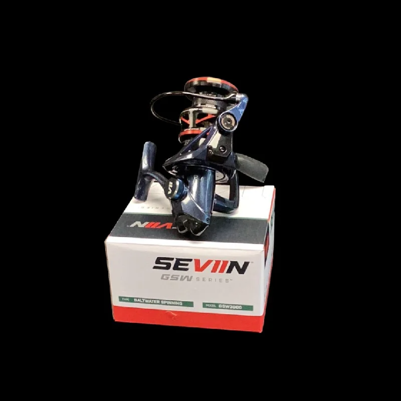 Fishing rod compact sleeve-SEVIIN GSW SALTWATER SPINNING REELS