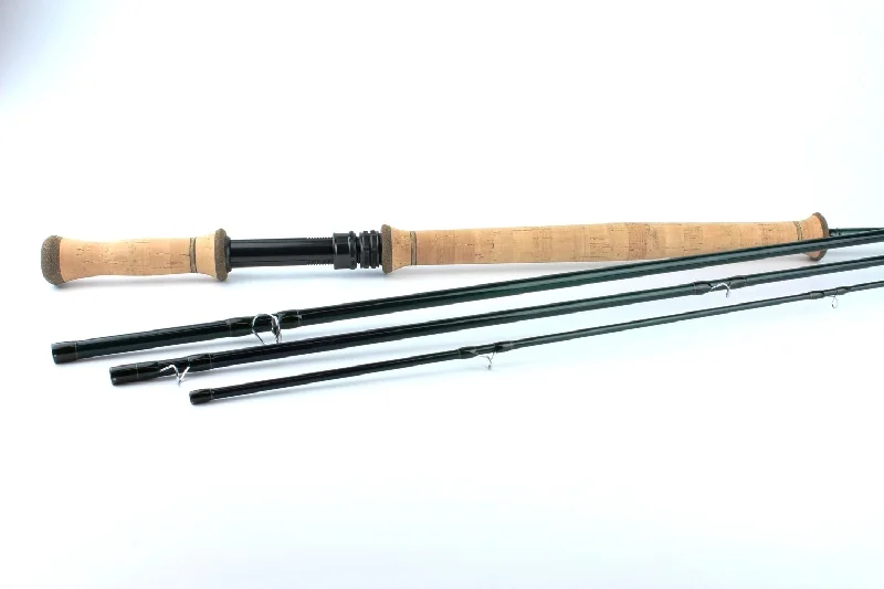 Fishing rod horizontal rack-CF Burkheimer 3113-4 Classic Build 11'3" 3 Weight Spey Rod