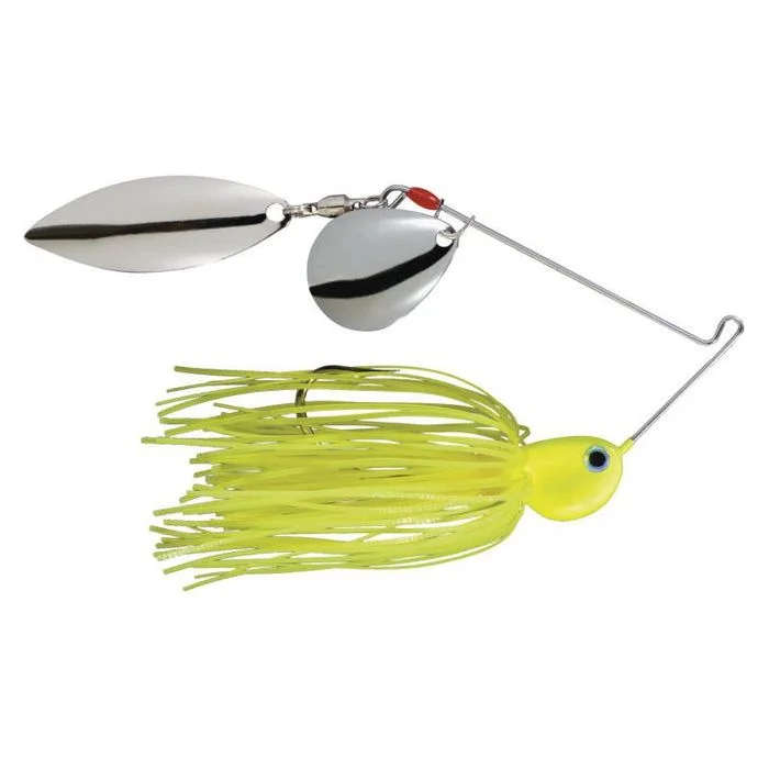 Fishing tackle rugged bag-Strike King Pot Belly Spinnerbait 3/8 Oz Chartreuse