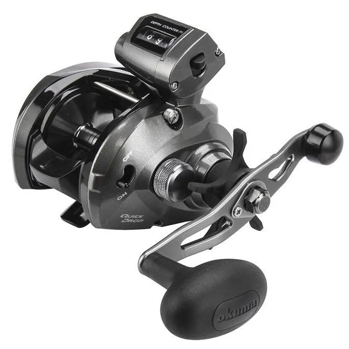 Fishing reel fast balance-Okuma Convector Low Profile Line Counter Reel