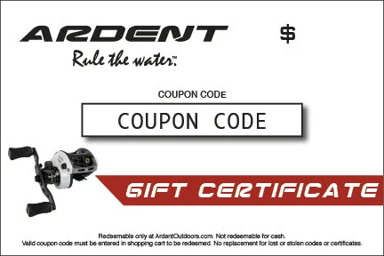 Fishing line knot guard-Ardent Gift Certificate