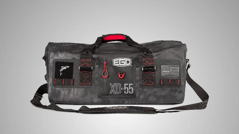 Fishing line smooth grip-EGO 55L Tactical Dry Gear Bag