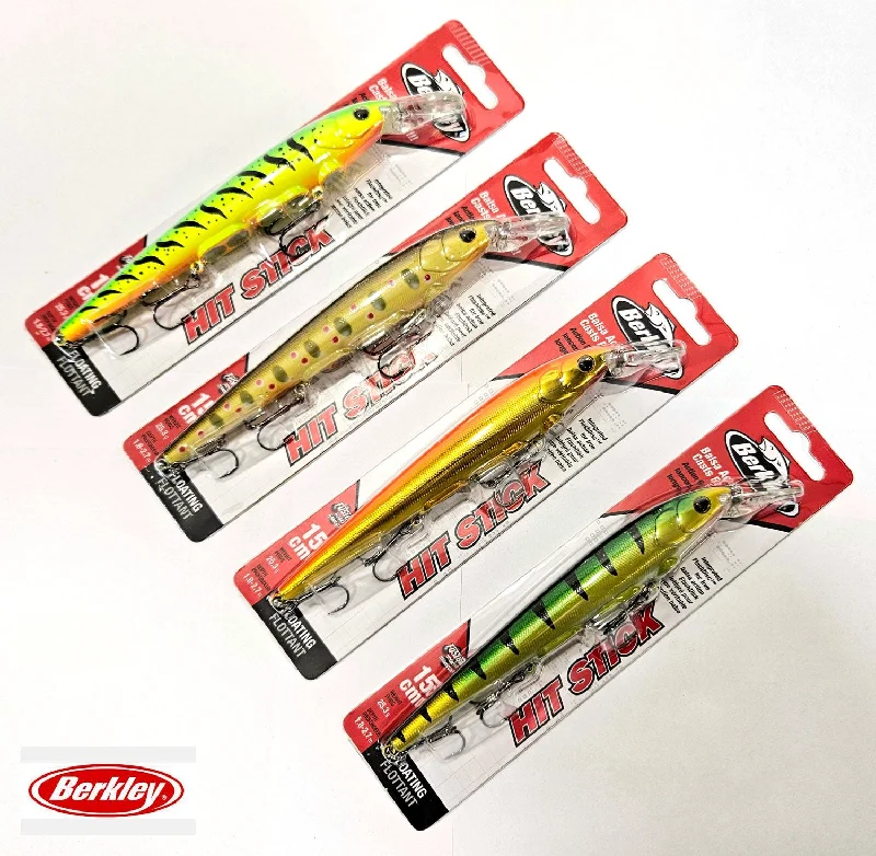 Fishing rod ice steady-Berkley Hit Stick Lures 15cm - Floating - Fishing Lure