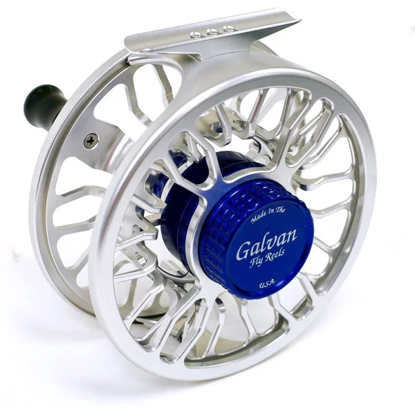 Fishing line knot glide-Galvan Grip Fly Reel