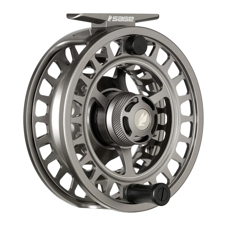 Fishing rod sturdy balance-Sage Spectrum Max Fly Reel and Spool - Silver