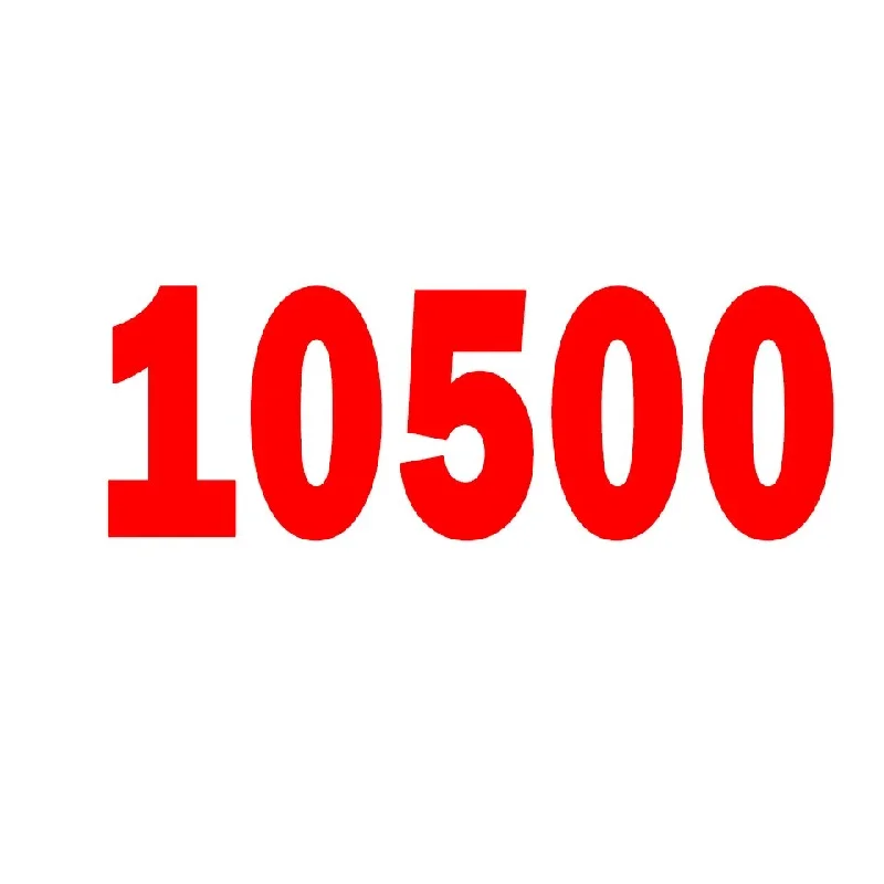 10500