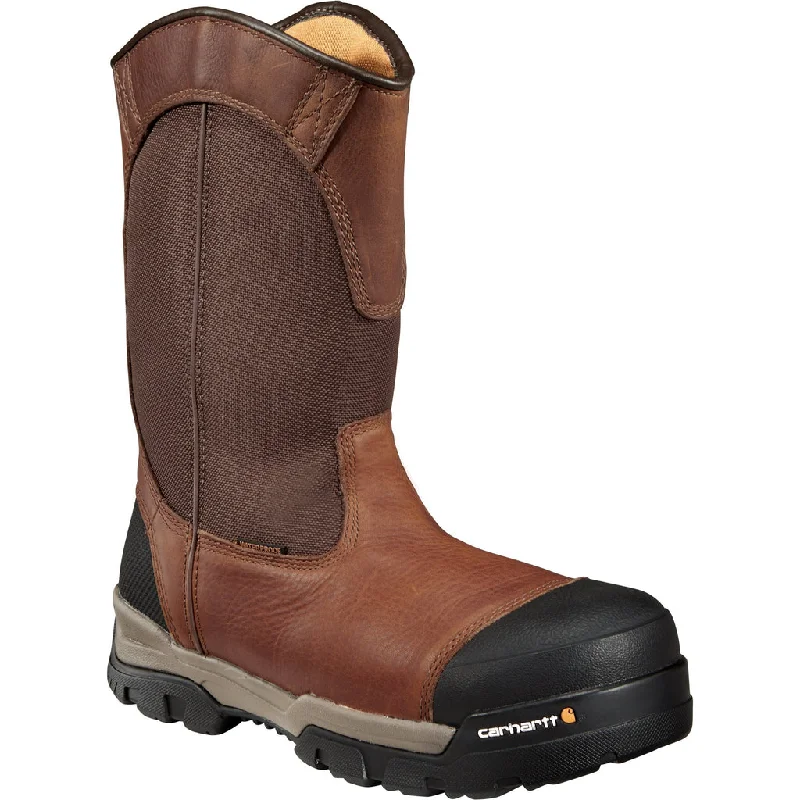 Fishing tackle padded grip-Carhartt - Ground Force 10" Composite Toe Wellington Boot