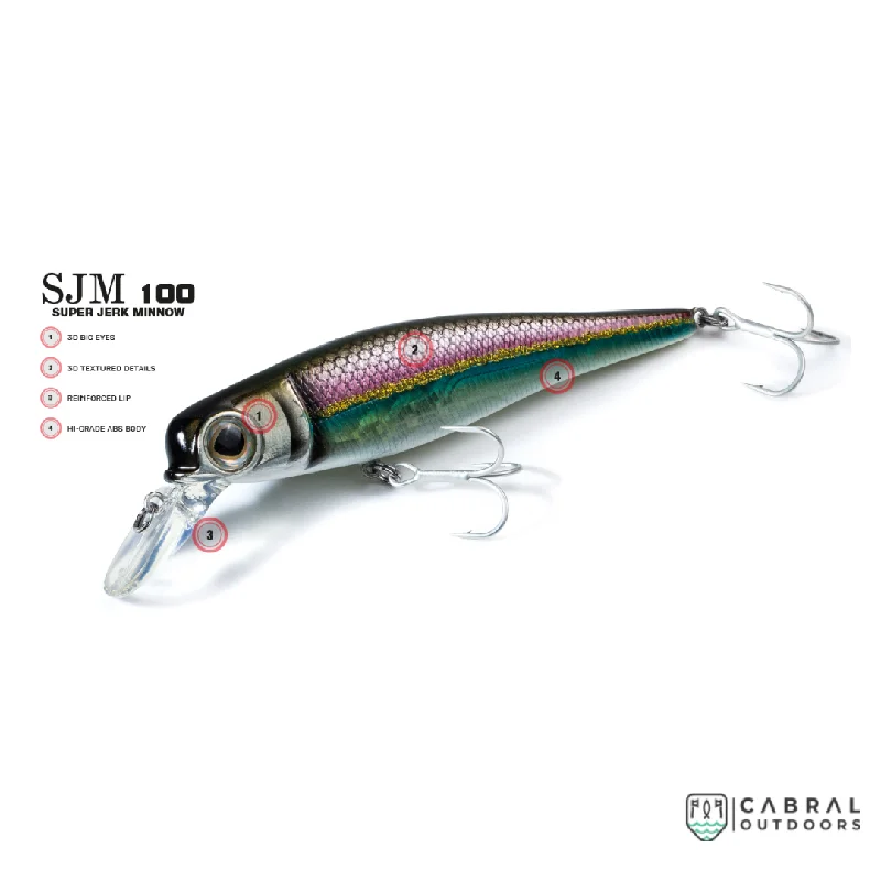 Fishing bait drying grip-Molix Super Jerk Minnow 100 | Size: 10 cm | 17g