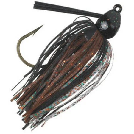 Fishing tackle stackable box-Strike King Bitsy Bug Mini Jig™ 3/16 Oz Brown, 1/4 Oz - Fresh Water Jigs and Spoons