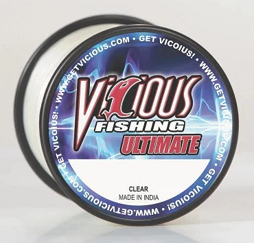 Fishing reel high hold-Vicious Ultimate Clear Mono 740yds 17lb