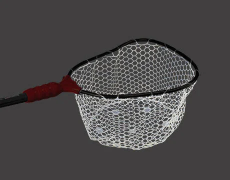 Fishing rod portable steady-EGO Medium Clear Rubber Mesh Bag