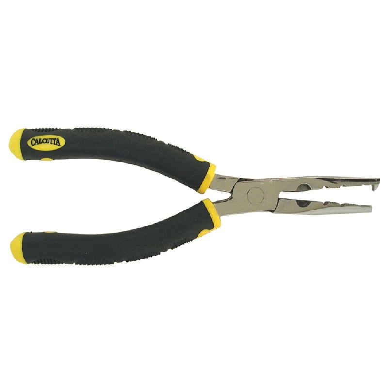 Fishing line knot guard-Calcutta 6" Ultra Grip Split Ring Pliers C6CRSRP