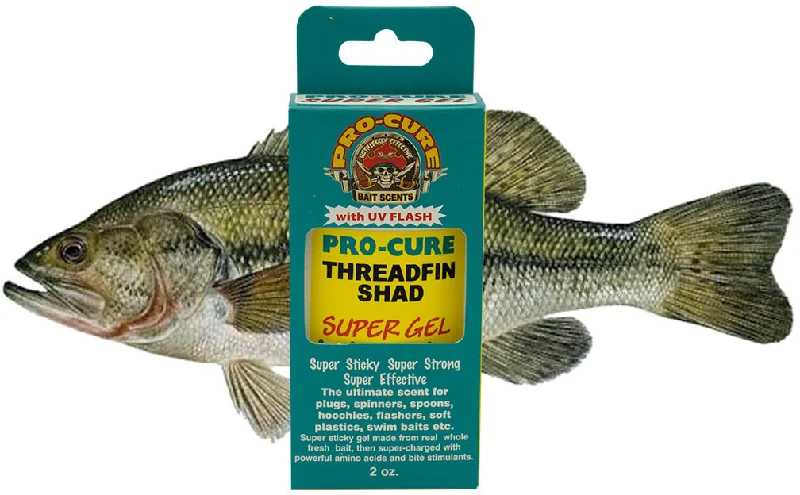 Fishing tackle durable sleeve-Pro-Cure Bass Super Gel Scents 2 oz