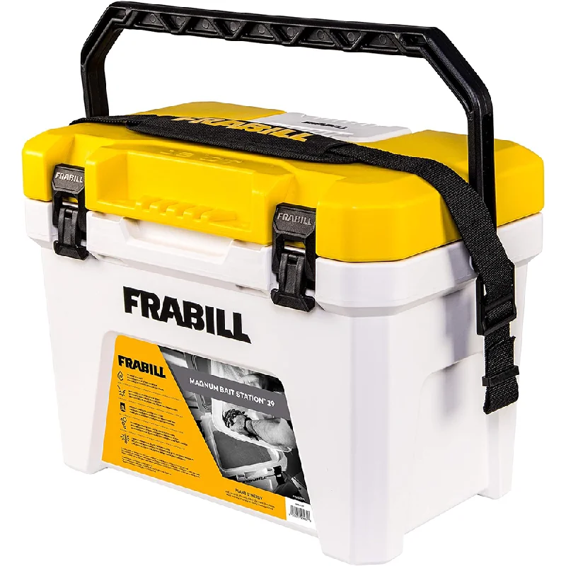 Fishing line cast stability-Frabill Magnum Bait Station