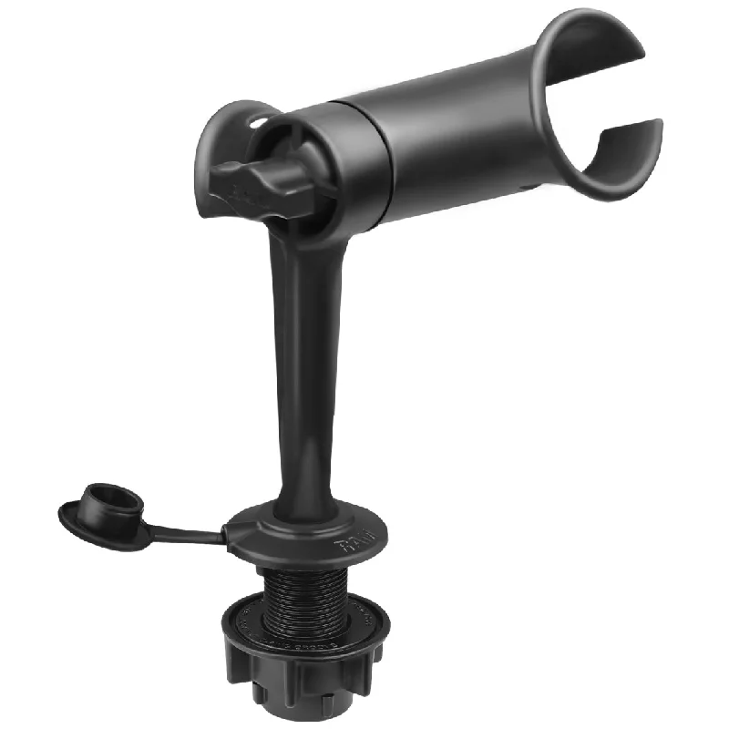 Fishing hook rust balance-RAM® Tube Jr. ™ Rod Holder with Round Flush Base