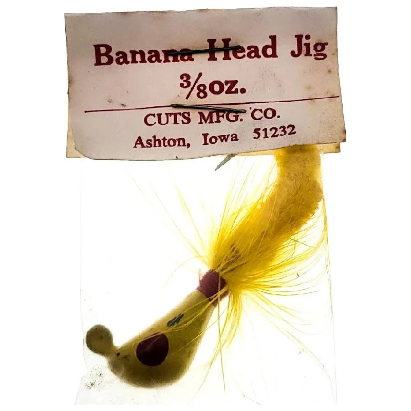 Fishing rod boat sleeve-Better Baits Banana Head Jigs 3/8 Oz Qty 1