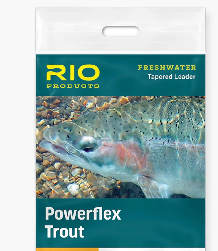 Fishing tackle quick strap-Rio Powerflex Trout Leader 9ft