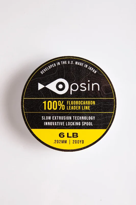 Fishing line durable glide-Fluorocarbon Leader Line 6 lb .20mm