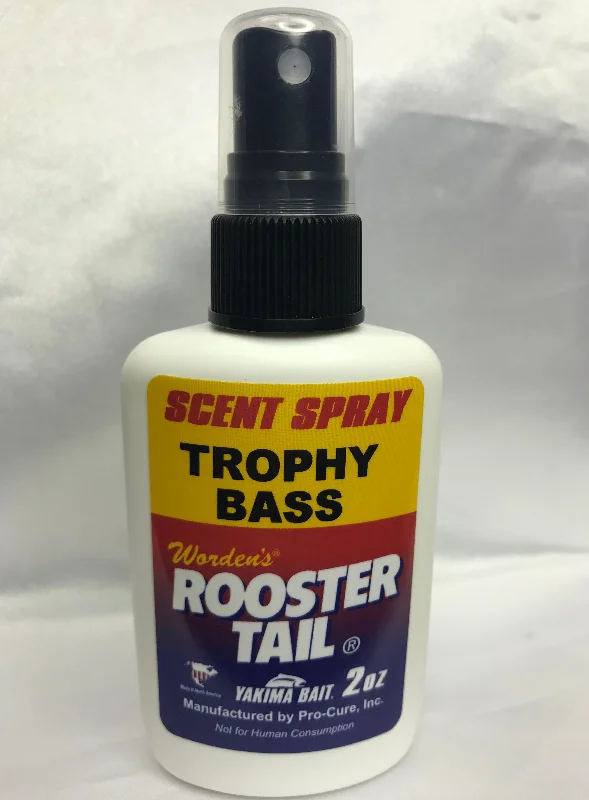 Fishing line cast reach-Yakima Bait Rooster Tail 2 Oz Scent Spray