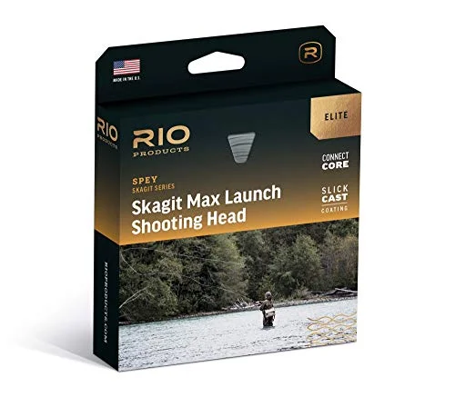 Fishing bait scent control-Rio Elite Skagit Max Launch Shooting Head (550gr)