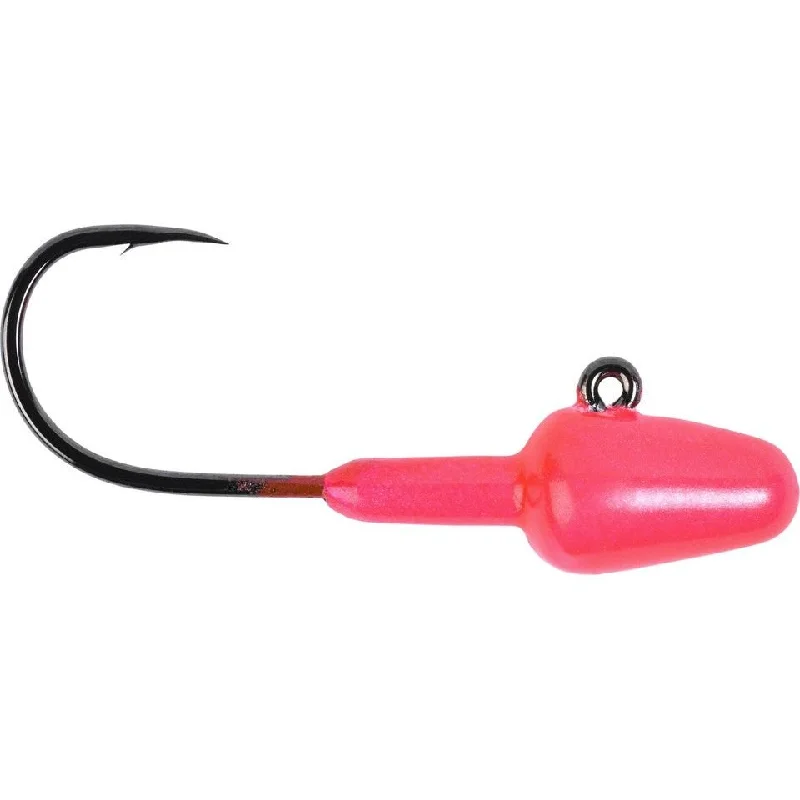 Fishing tackle durable balance-Yakima Bait Twitcher Jig Head 3/8 Oz Cerise Qty 3