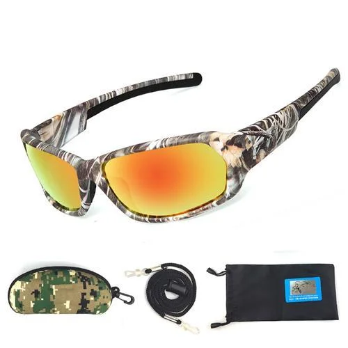 Fishing line durable firm-Camouflage Polarized Fishing Glasses