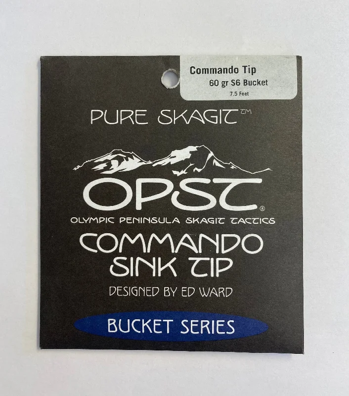 Fishing tackle travel pack-SALE - OPST Commando Sink Tip, Bucket Series