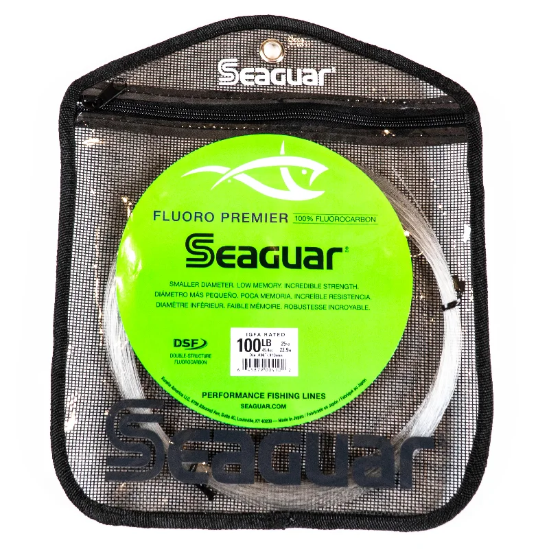 Fishing reel smooth steady-Seaguar Fluoro Premier