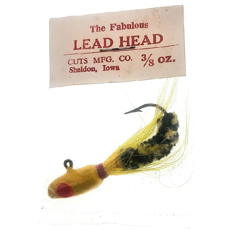 Fishing line high glide-Better Baits Lead Head Jig 3/8 Oz Qty 1