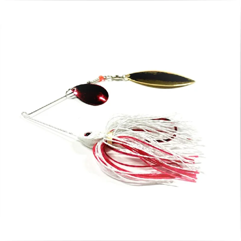 Fishing bait live balance-Persuader Premium Spinnerbait 3/8 Oz Bleeding Minnow