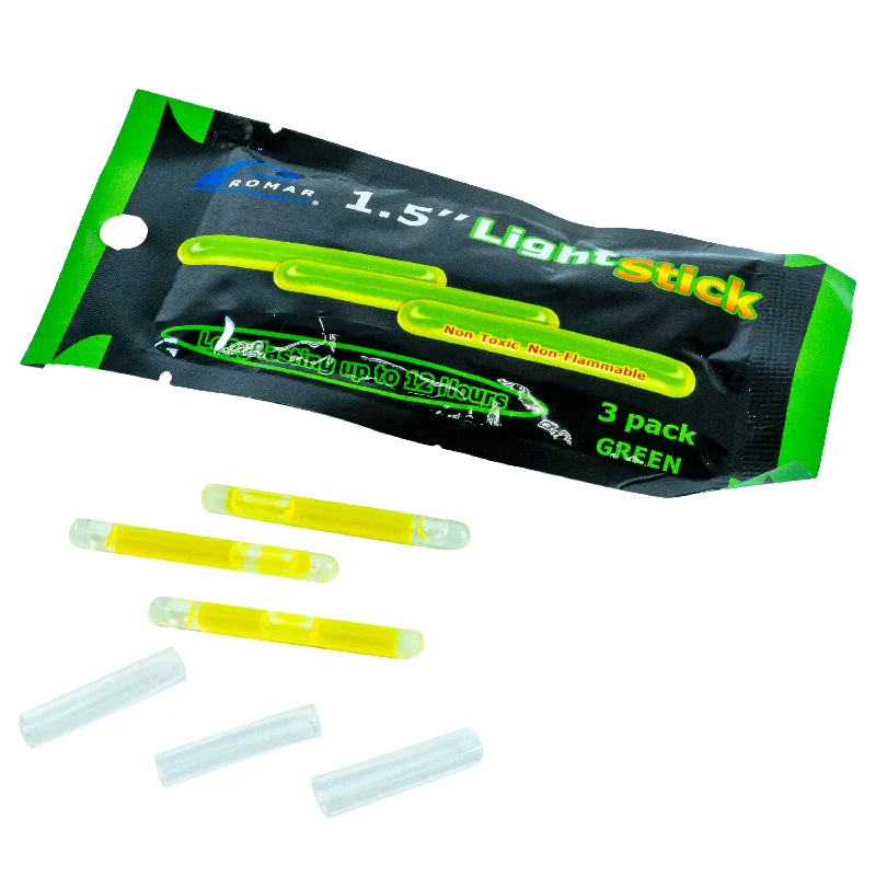 Fishing hook rust lock-1.5" - 3" Light Glow Sticks - 50ct