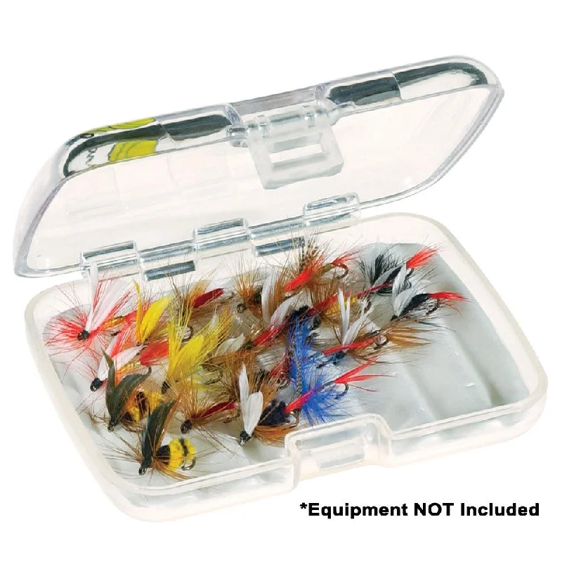 Fishing tackle rigid pack-Plano Guide Series Fly Fishing Case Small - Clear [358200]