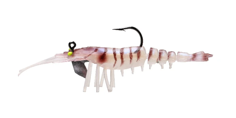 Fishing line cast winding-Samaki Live Shrimp 50mm Soft Plastic Lures