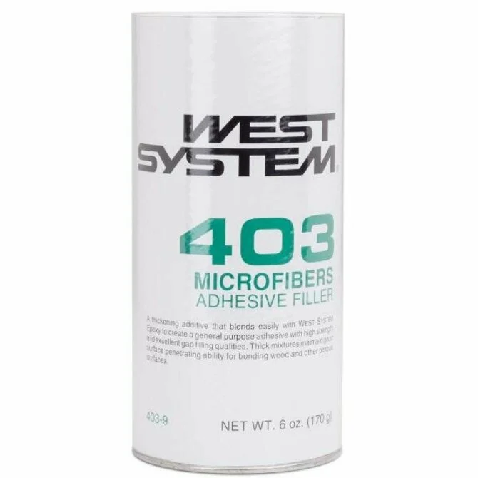 Fishing rod sturdy balance-West System - 403 Microfiber Adhesive Filler 6 oz. Off White