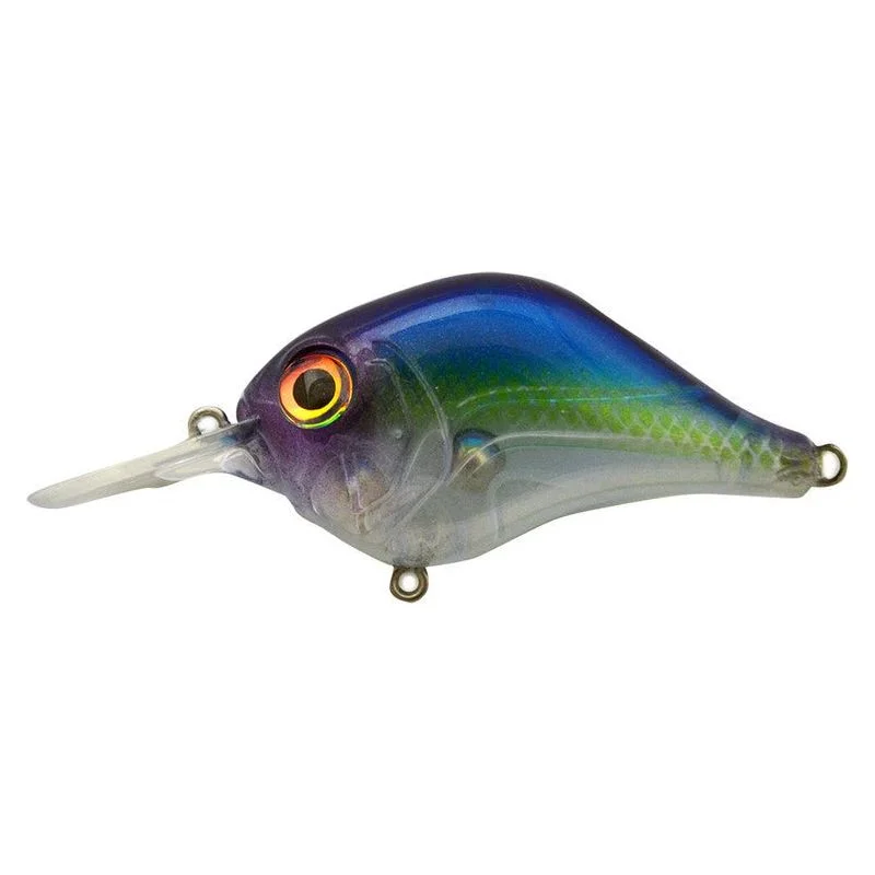 Fishing line high finish-Bill Lewis MR-6 Crankbait 1/2 Oz 2-1/4" Pro Blue