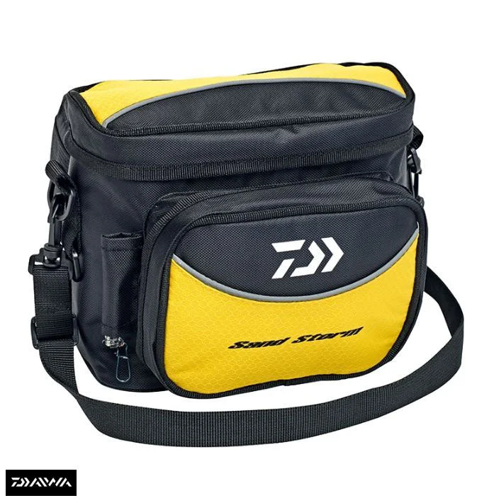 Fishing reel lightweight balance-New Daiwa Sandstorm Sea Fishing Waist Bag - SSSWB1