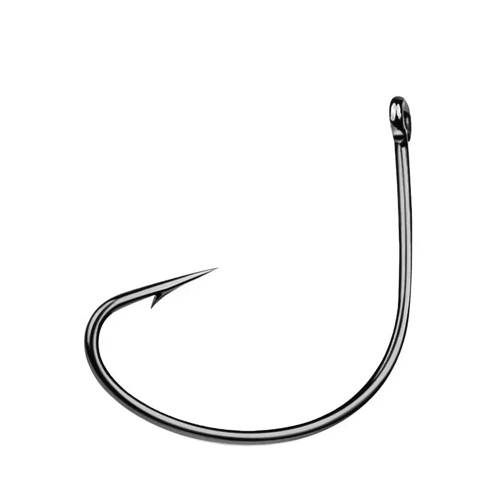 Fishing reel low balance-Lureswholesale® 100 PCS/Bag High Carbon Steel Feather Hooks