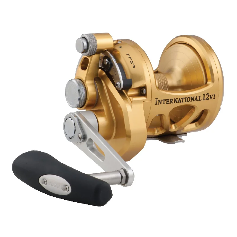 Fishing line spool control-International® VI Conventional Reel